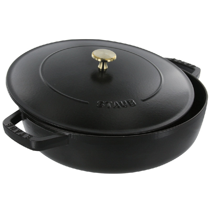 Staub Cast Iron Round Braiser with Lid & Reviews Wayfair